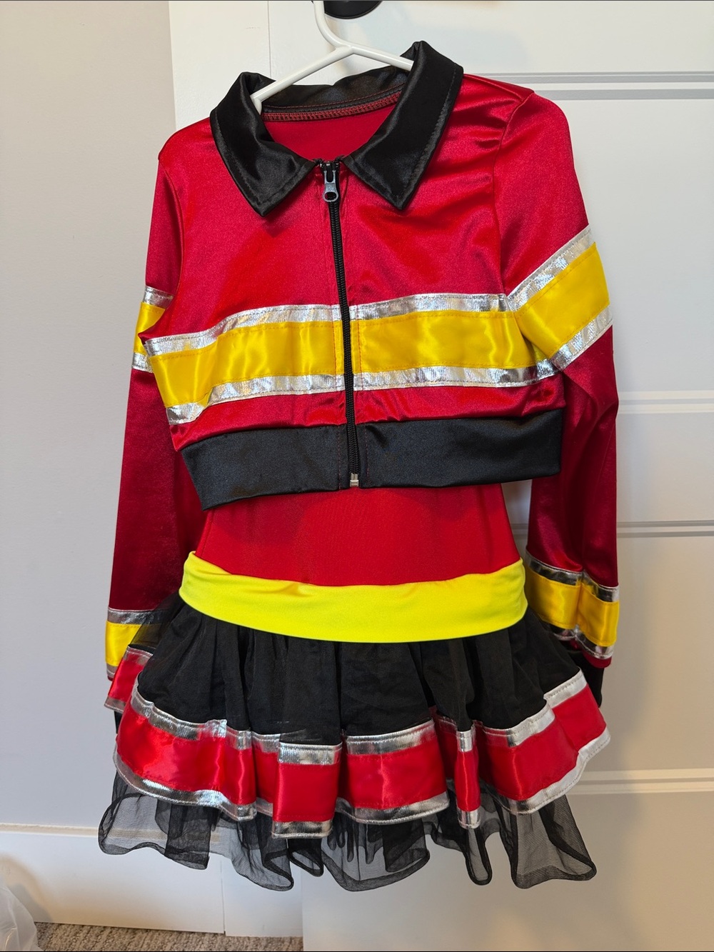 Girls Ballet Solo Costume - Firefighter